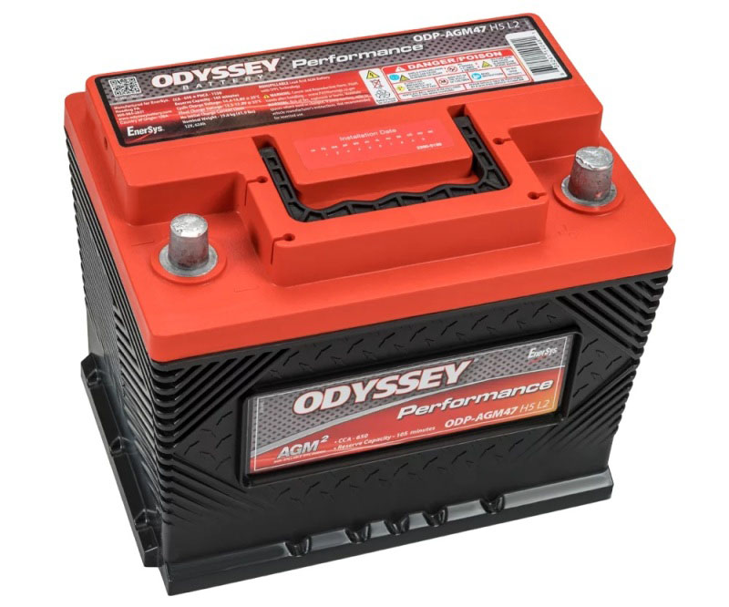 Odyssey Battery odpagm47h5l2 | Auto/Truck/Heavy Duty & Commercial Performance AGM Battery (47-650)