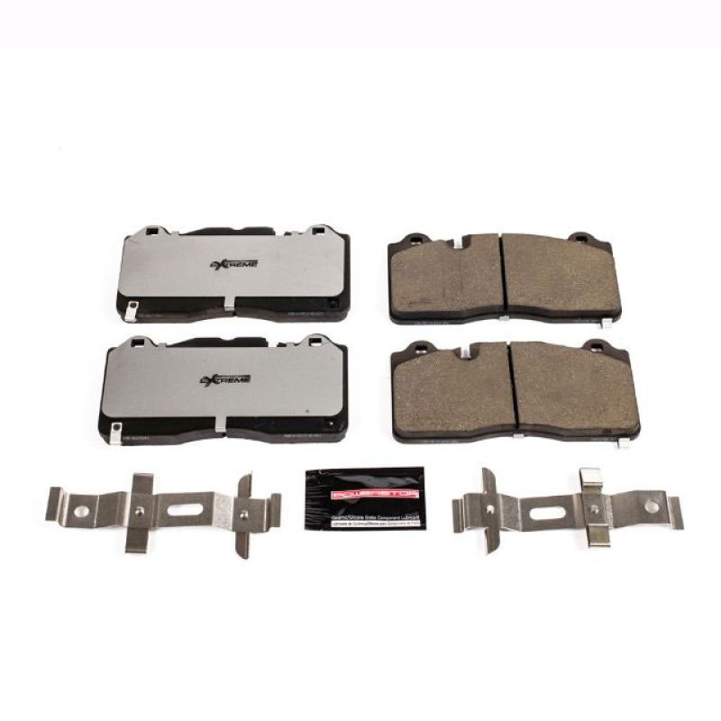 PowerStop z26-1835 | Power Stop 16-19 Cadillac CTS Front Z26 Extreme Street Brake Pads w/Hardware; 2016-2019