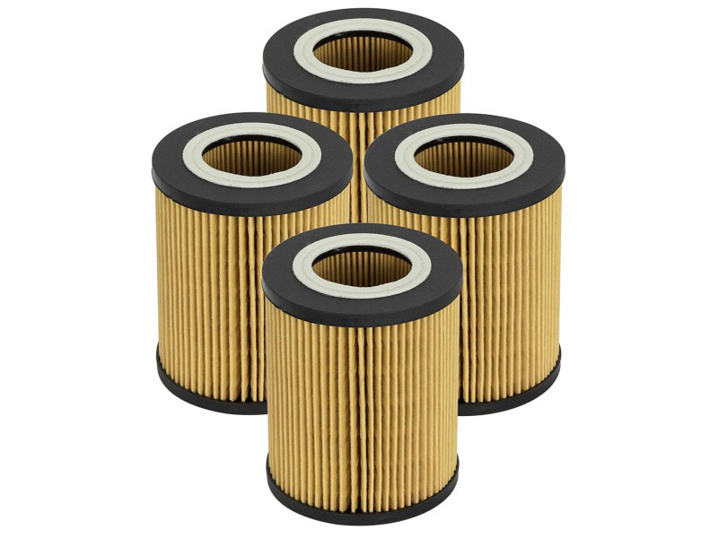 aFe 44-LF022-MB | Pro GUARD D2 Oil Filter 96-06 BMW Gas Cars L6 (4 Pack); 1996-2006