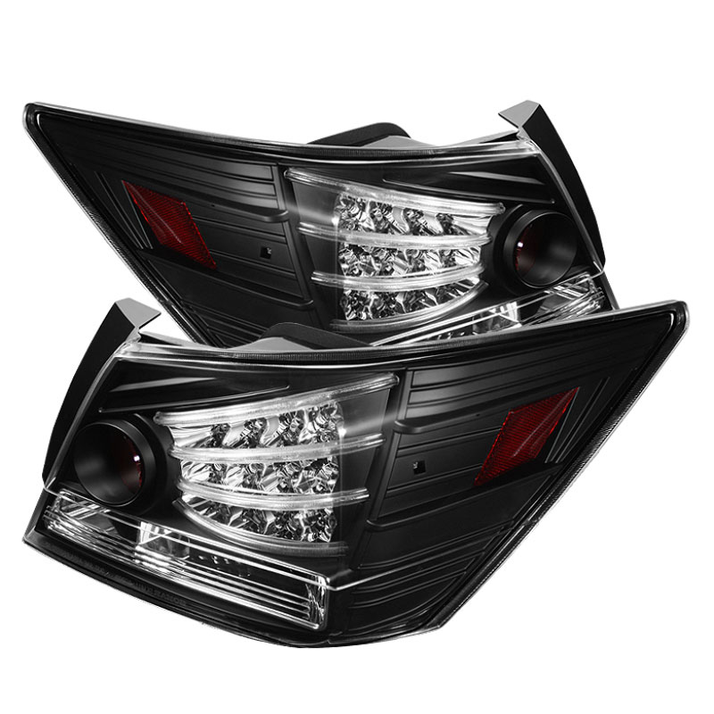 SPYDER 5032621 | Spyder Honda Accord 4DR LED Tail Lights - Black - (ALT-YD-HA08-4D-LED-BK); 2008-2010