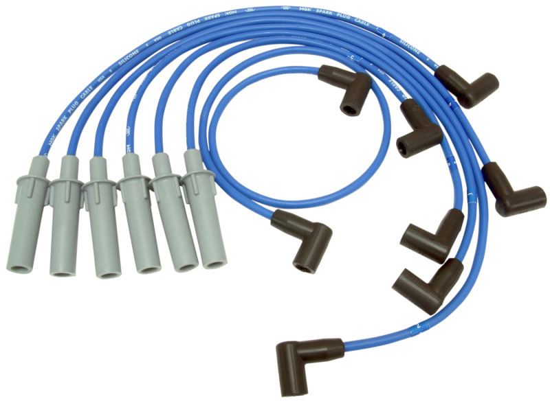 NGK 53018 | Dodge Dakota 2003-2000 Spark Plug Wire Set; 2000-2003