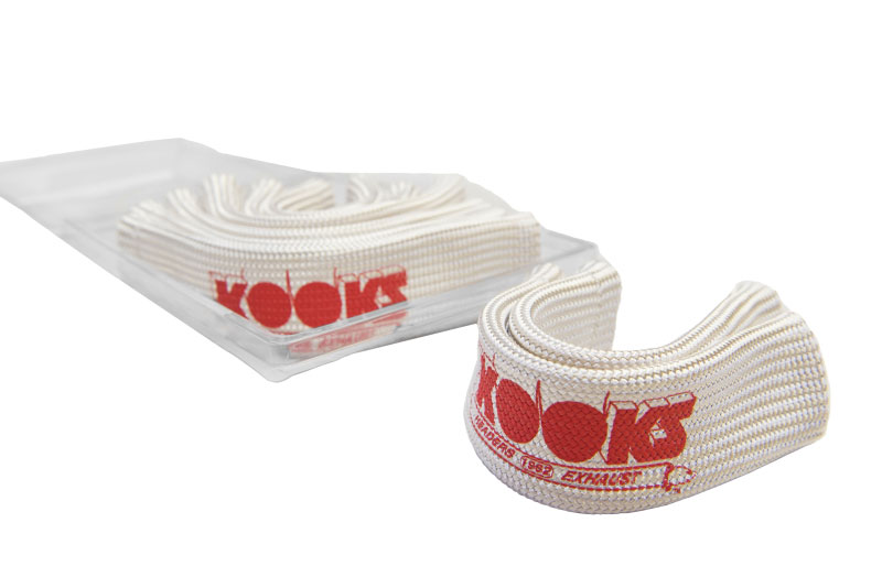 Kooks Headers 750201 | Universal Spark Plug Sleeve - Natural W/Red Logo Package of 8 Sleeves