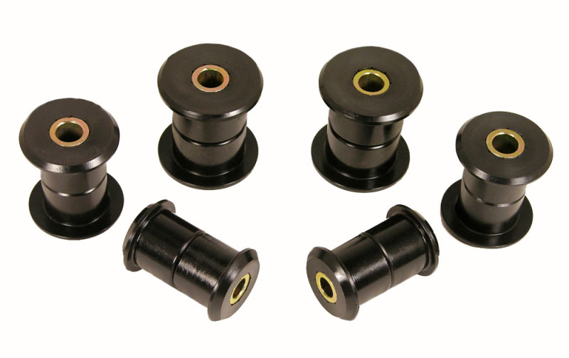 Prothane 7-1055-BL | 99-14 Chevy Silverado 1500/2500 2/4wd Rear Spring Bushings - Black; 1999-2014