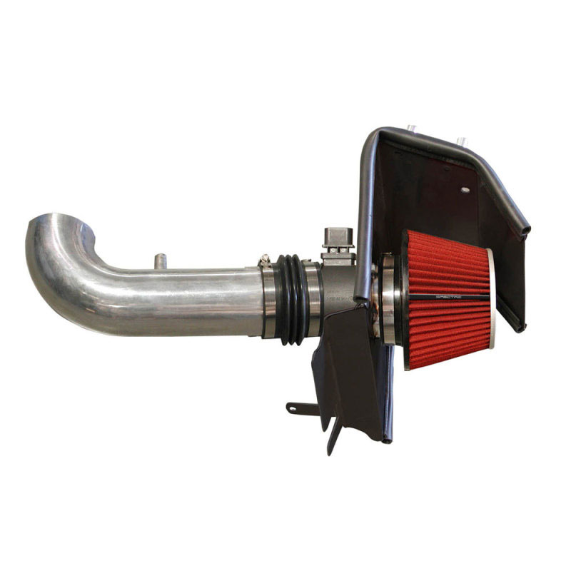 Spectre 9912 | 08-10 Cadillac CTS V6-3.6L F/I Air Intake Kit - Polished w/Red Filter; 2008-2011