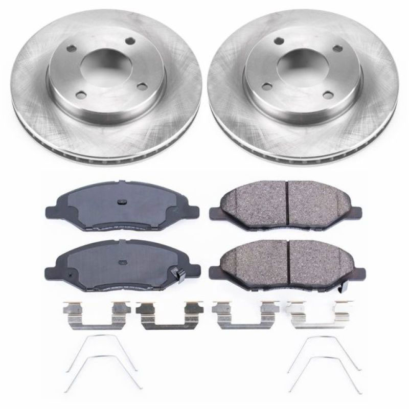 PowerStop koe5862 | Power Stop 09-11 Nissan Versa Front Autospecialty Brake Kit; 2009-2011