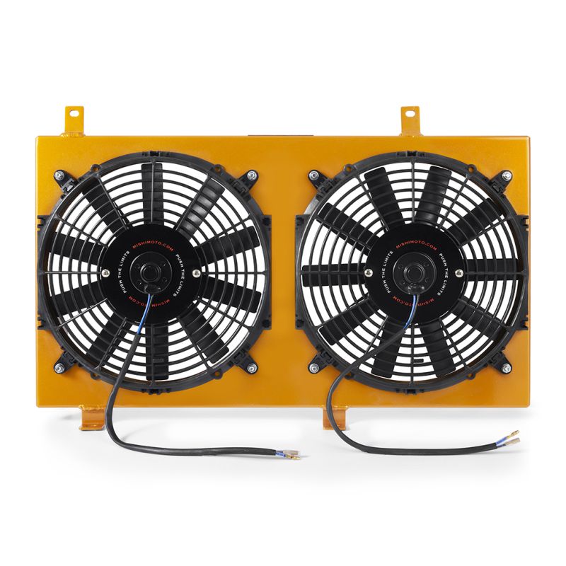 Mishimoto mmfsrx804gd | 04-08 Mazda RX8 Aluminum Fan Shroud Gold; 2004-2008