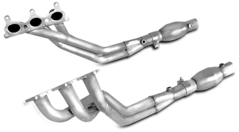 American Racing Headers CAV6-10134212SSWC | CAMARO V6 SHORT SYSTEM WITH CATS: 1-3/4 x 2-1/2 Headers, 2-1/2 x 2-1/2 Short Connection Pipe With Cats; 2010-2011