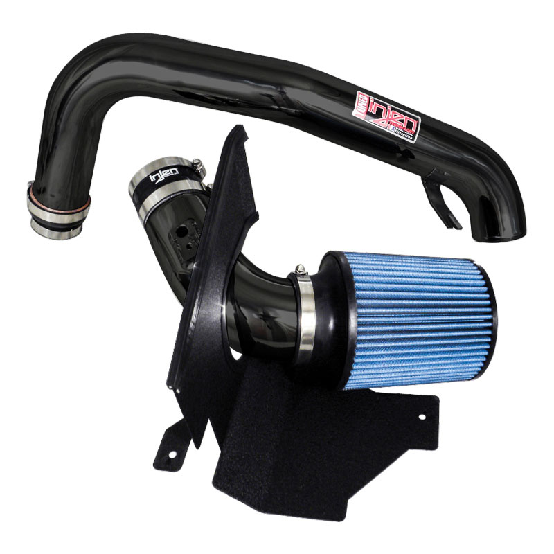 Injen SP9001BLK | Short Ram Intake Ford Focus ST 2.0L Turbo Tuned Air Intake with MR Tech, Super Nano Web Dry Filter and Heat Shield, Black; 2013-2014