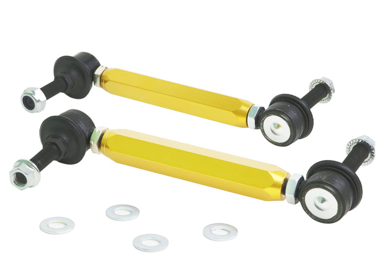 Whiteline klc140175 | Universal Sway Bar End Link Kit - 175-200mm Heavy Duty Adjustable - 10mm Ball Studs