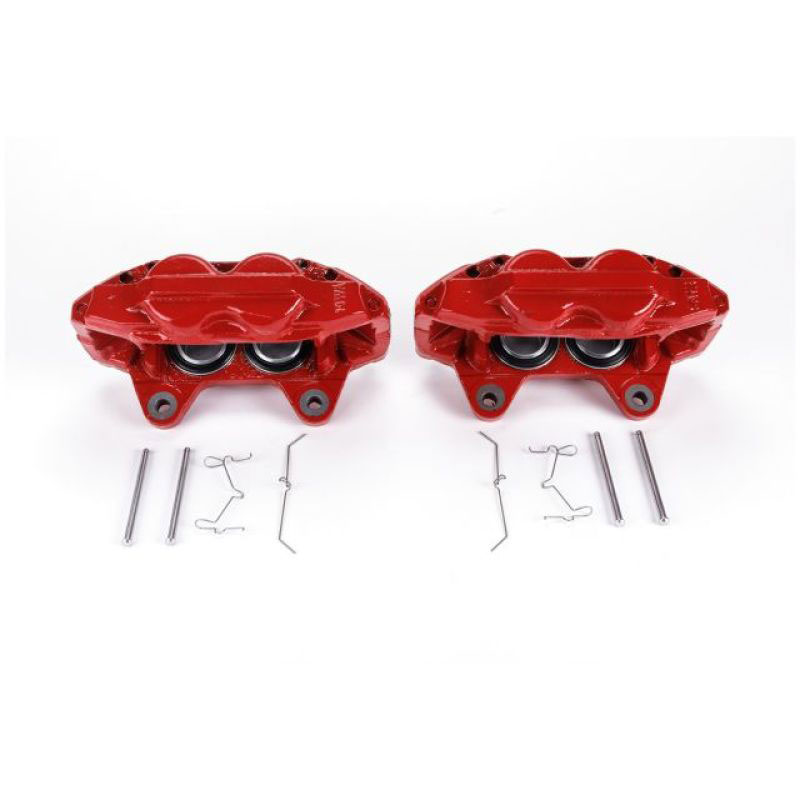 PowerStop s6278 | Power Stop 10-15 Lexus GX460 Front Red Calipers w/o Brackets - Pair; 2010-2015