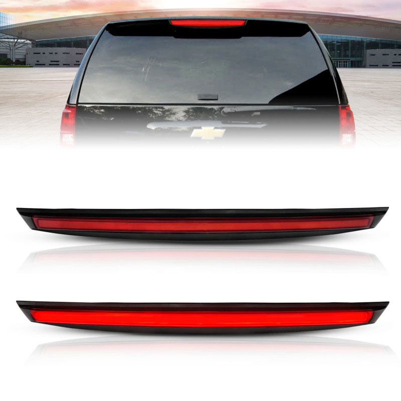 ANZO 531110 | 2007-2014 Chevrolet Suburban 1500 LED 3rd Brake Light Black Housing Red Lens w/ Spoiler 1pc; 2007-2014