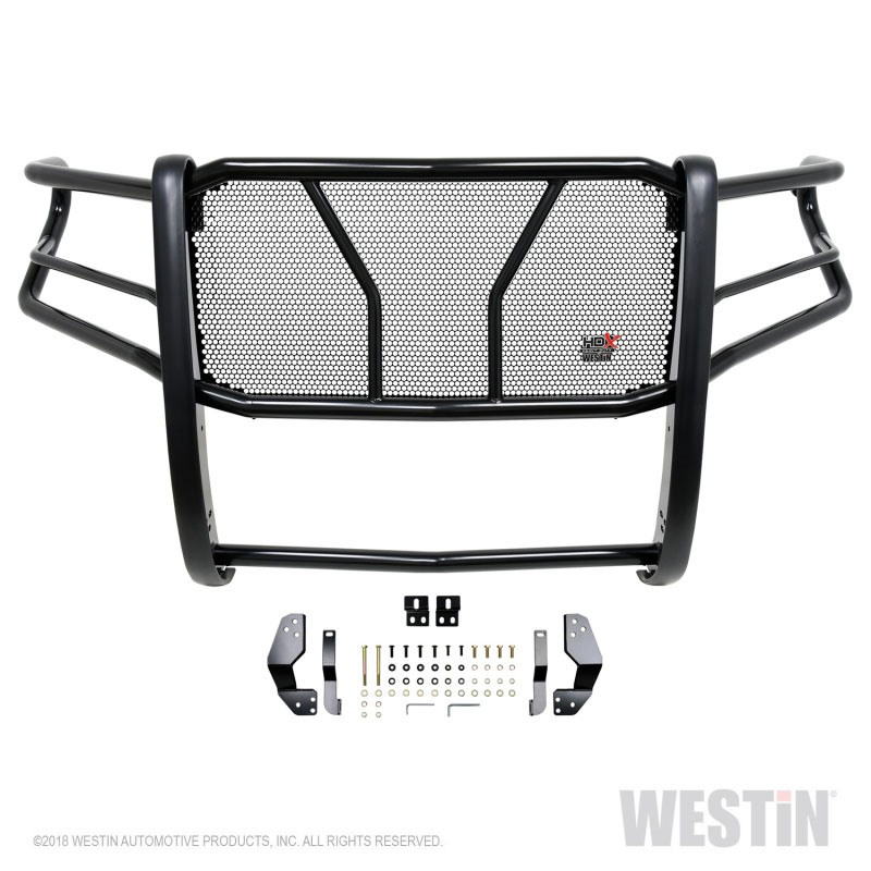 Westin 57-3965 | 19-21 GMC Sierra 1500 HDX Grille Guard - Black; 2019-2021