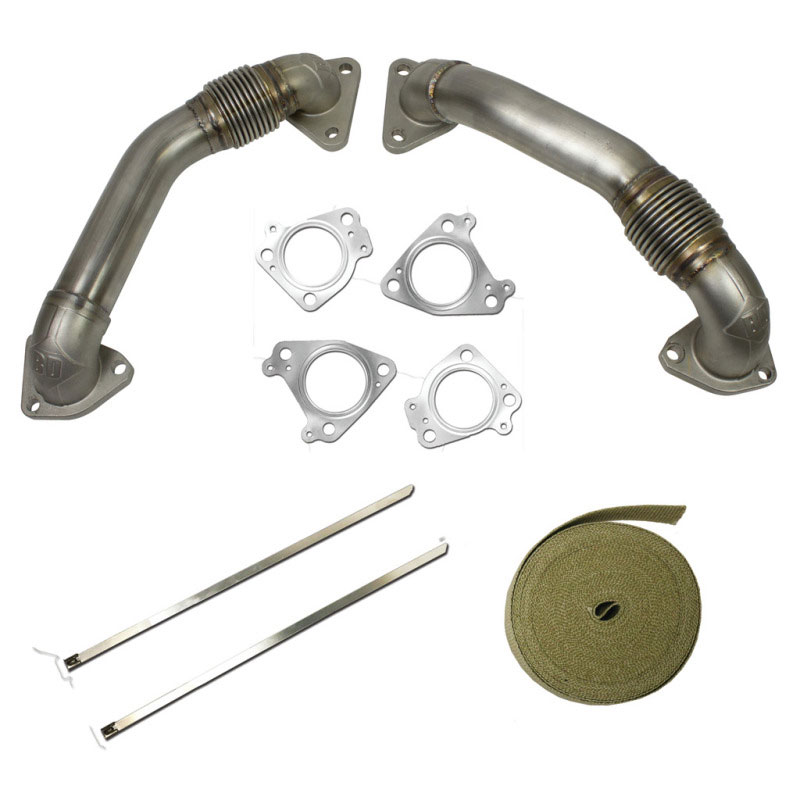 BD Diesel 1043800 | UpPipe Kit - Chevy 2001-2012 Duramax 6.6L; 2001-2012