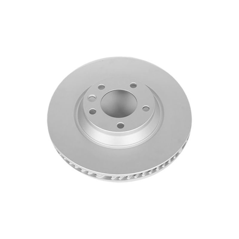 PowerStop ebr822evc | Power Stop 07-15 Audi Q7 Front Left Evolution High Carbon Geomet Coated Rotor; 2007-2015