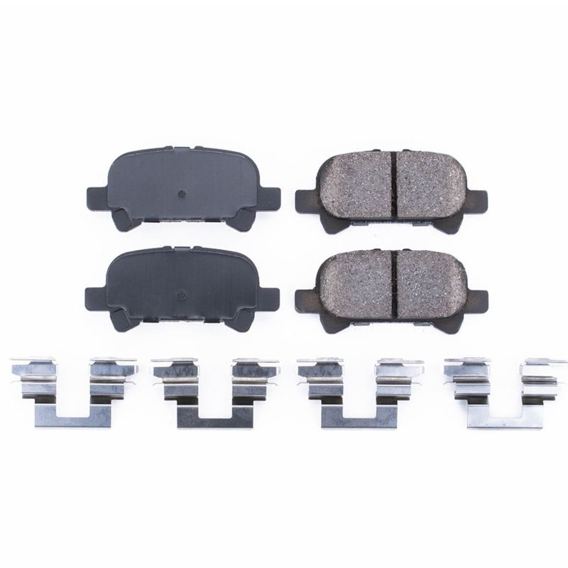 PowerStop 17828 | Power Stop 00-07 Toyota Avalon Rear Z17 Evolution Ceramic Brake Pads w/Hardware; 2000-2007