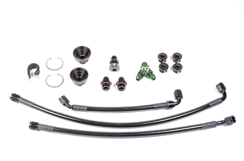 Radium Engineering 20-0469 | Nissan VQ35HR & VQ37VHR Fuel Rail Plumbing Kit; 2007-2009