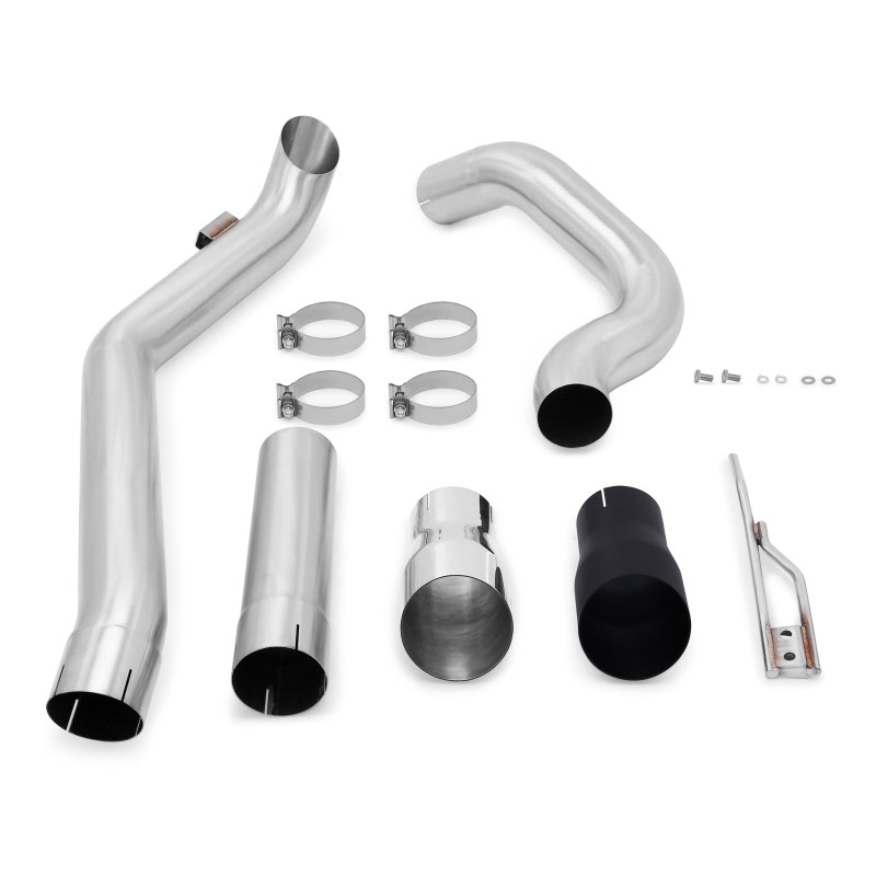 Mishimoto mmexh-xd-16bk | Nissan Titan XD Filter Back Exhaust - Black; 2016-2020