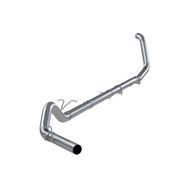 MBRP s6200slm | 1999-2003 Ford F-250/350 7.3L 4in Turbo Back Single No Muffler T409 SLM Series Exhaust System; 1999-2003