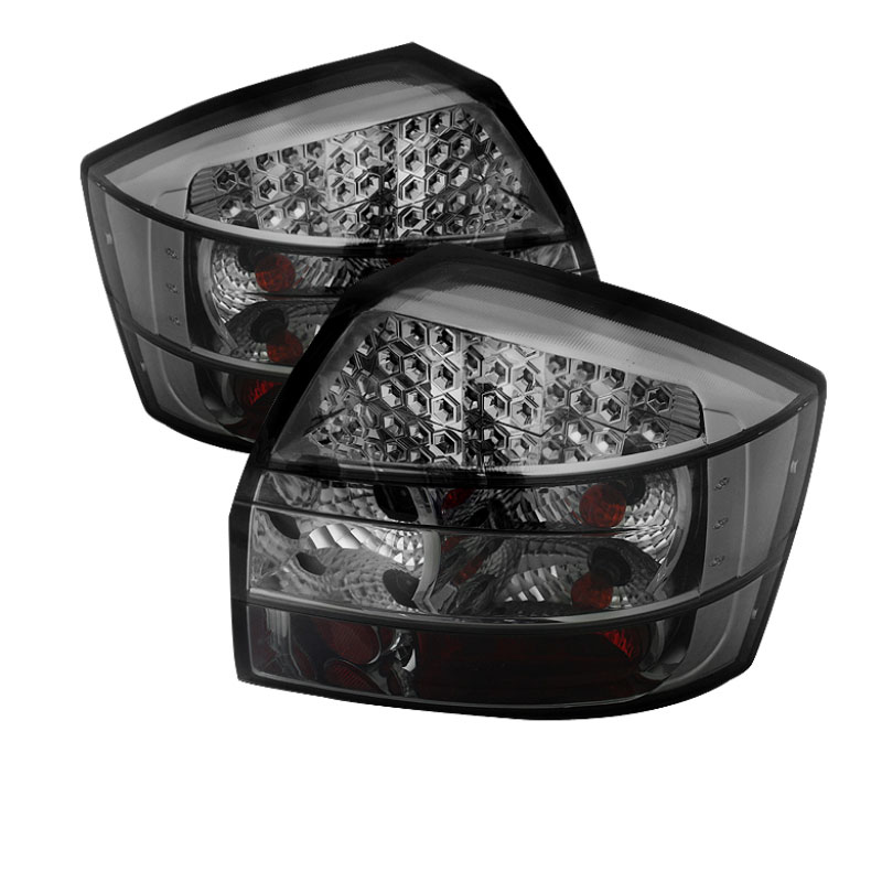 SPYDER 5022479 | Spyder Audi A4 LED Tail Lights - Smoke - (ALT-YD-AA402-LED-SM); 2002-2005