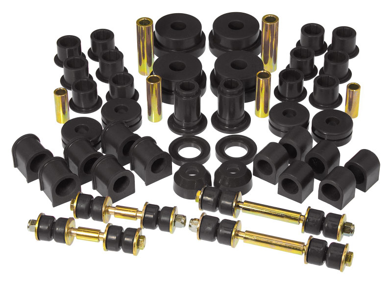 Prothane 14-2004-BL | 84-89 Nissan 300ZX Total Kit - Black; 1984-1989