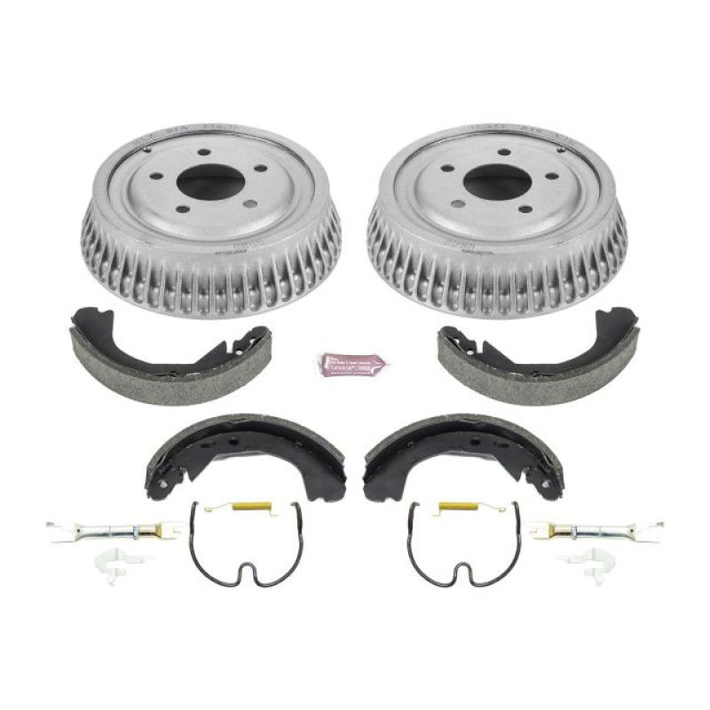 PowerStop koe15340dk | Power Stop 04-05 Chevrolet Classic Rear Autospecialty Drum Kit; 2004-2005