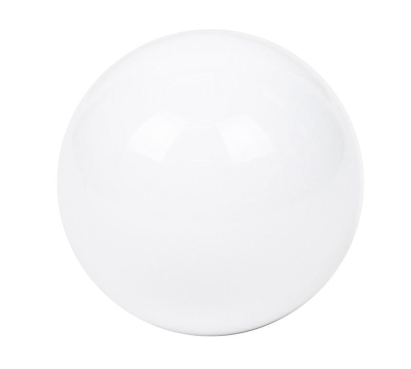 NRG sk-300wh-w | Universal Ball Style Shift Knob - Heavy Weight 480G / 1.1Lbs. - Solid White