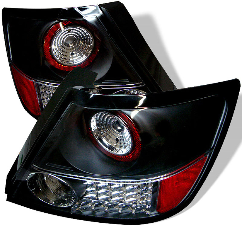 SPYDER 5007704 | Spyder Scion TC LED Tail Lights - Black - (ALT-YD-TSTC04-LED-BK); 2005-2010