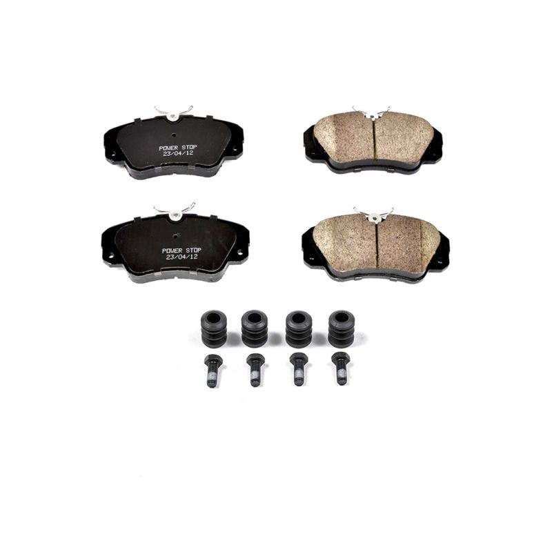 PowerStop 17720 | Power Stop 97-01 Cadillac Catera Front Z17 Evolution Ceramic Brake Pads w/Hardware; 1997-2001