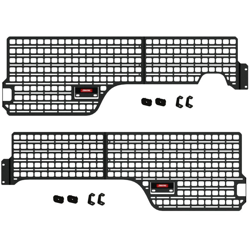 Builtright Industries 102401 | BuiltRight Industries 2019+ Ford Ranger 5ft Bed Full Bedside Rack - 4pc Set; 2019-2023