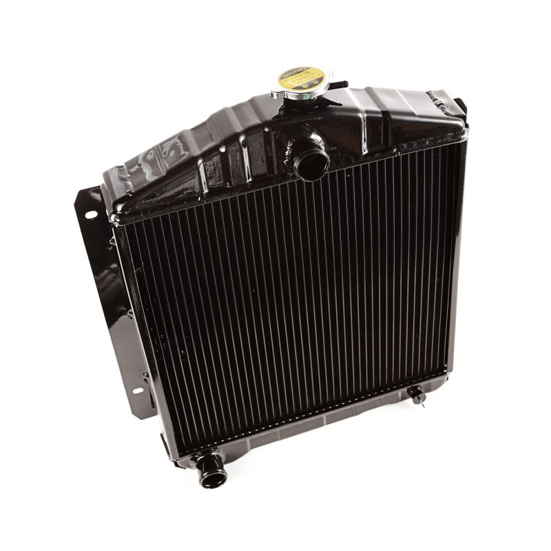 Omix 17101.04 | Radiator 2 Row 134 Cubic Inch 55-71 Jeep CJ; 1955-1971