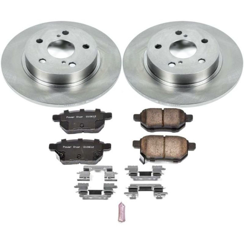 PowerStop koe6097 | Power Stop 11-16 Scion tC Rear Autospecialty Brake Kit; 2011-2016