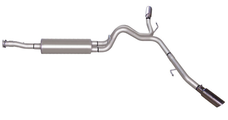 Gibson 62210 | 07-10 Hummer H3 Base 3.7L 2.5in Cat-Back Dual Extreme Exhaust - Stainless; 2007-2010