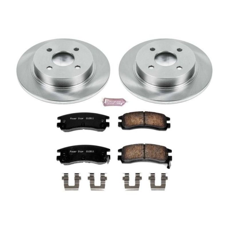 PowerStop koe7752 | Power Stop 91-92 Saturn SC Rear Autospecialty Brake Kit; 1991-1992