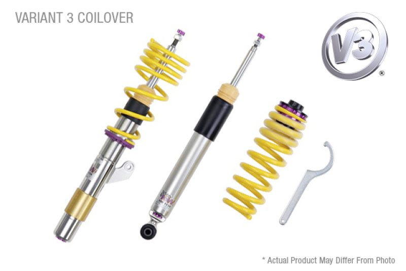 KW 352200CG | KW Suspension KW Coilover Variant 3 Inox BMW Z4 sDRIVE M40I (G29) without Electronic Dampers; 2019-2022