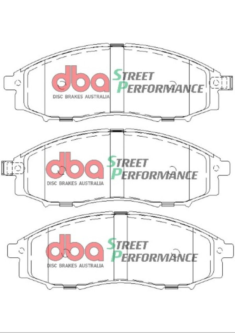 DBA db1439sp | 00-04 Nissan Xterra SP500 Front Brake Pads; 2000-2004