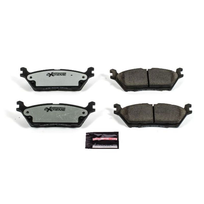 PowerStop z36-1790 | Power Stop 18-19 Ford Expedition Rear Z36 Truck & Tow Brake Pads w/Hardware; 2018-2022