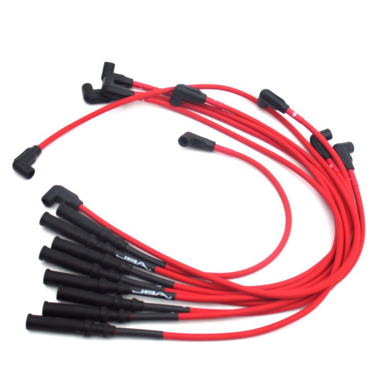 JBA w0945 | 92-03 Dodge Truck 5.2L/5.9L Ignition Wires - Red; 1992-2003