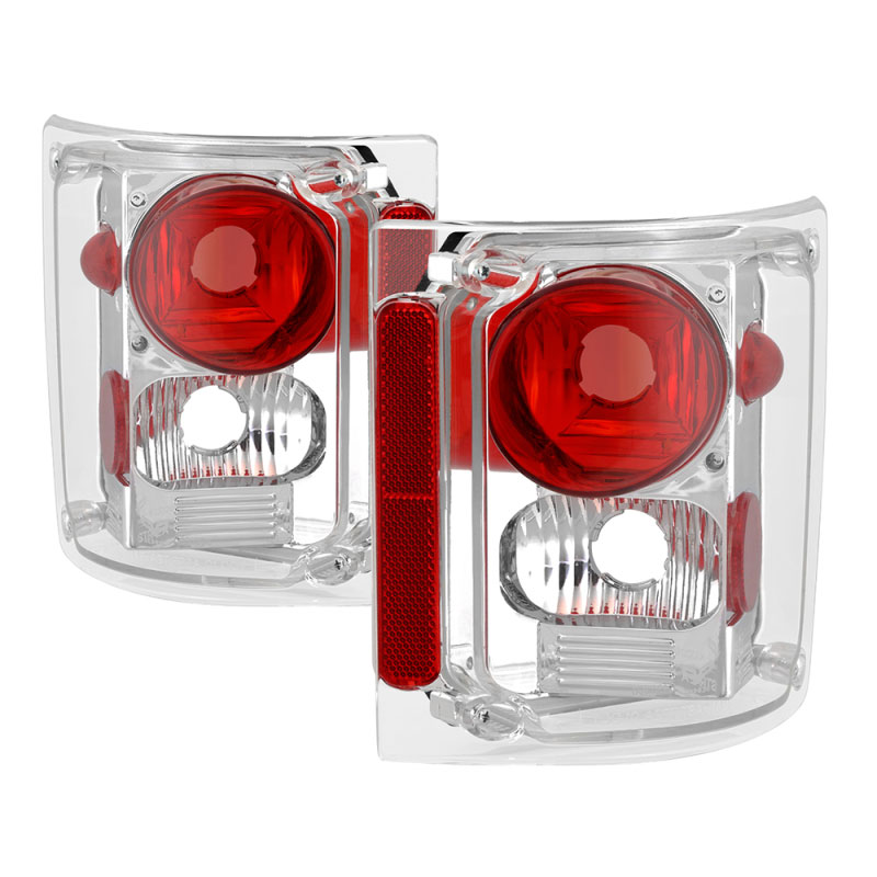 SPYDER 9036521 | xTune Chevy Suburban 73-91 Euro Style Tail Lights - Chrome ALT-JH-CCK73-C; 1973-1991