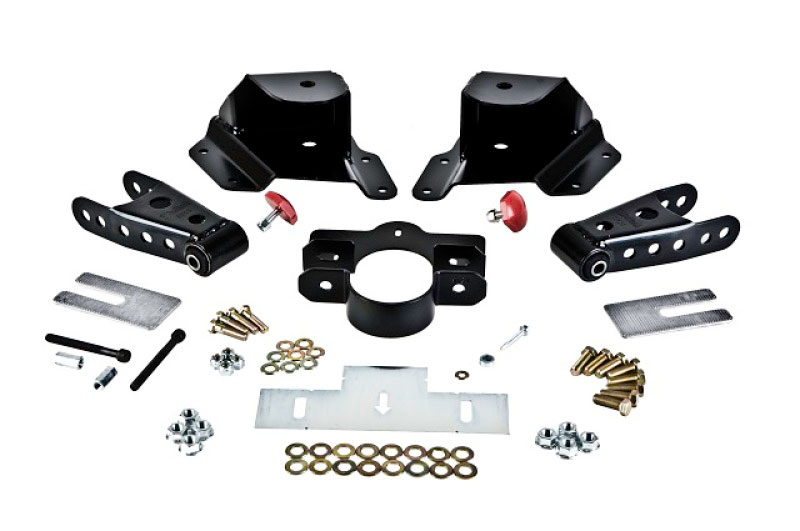 Belltech 6515 | SHACKLE AND HANGER KIT 99-06 GM/GMC 1500 EXT CAB 3inch; 1999-2006