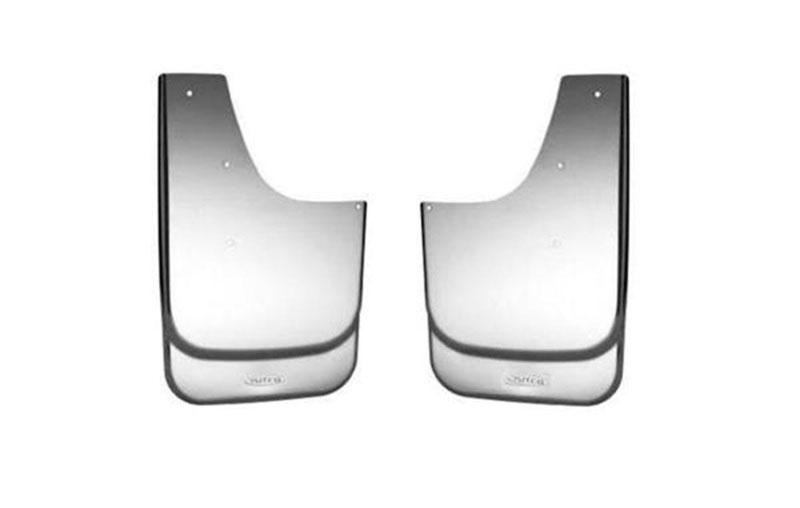 Putco 79611 | Universal - Set of 2 (Can Be Used on Front or Rear) 17.71in x 11.95in Form Fitted Mud Skins