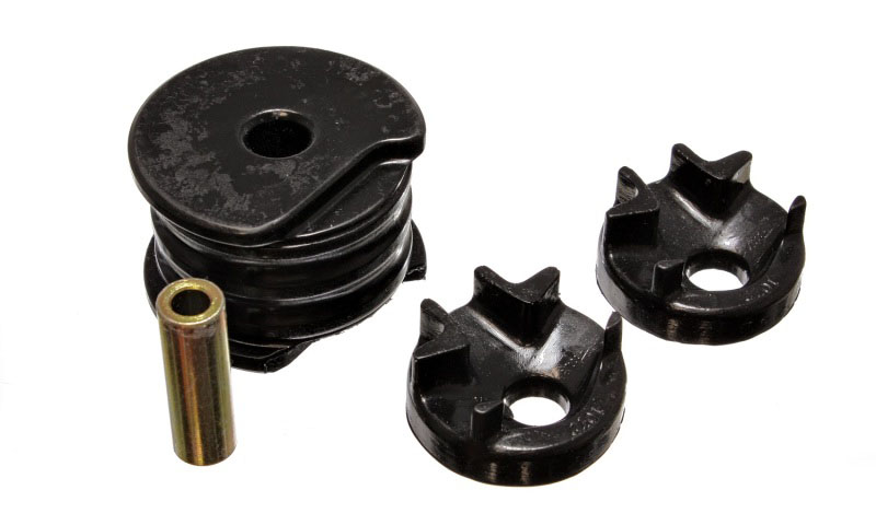 Energy Suspension 7.1106g | 91-94 Nissan Sentra/NX1600/2000 Black Motor Mount Inserts (2 Torque Mount Position; 1991-1994