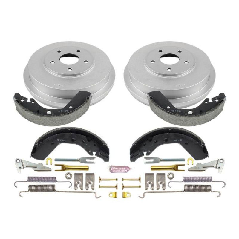 PowerStop koe15358dk | Power Stop 99-01 Honda Odyssey Rear Autospecialty Drum Kit; 1999-2001