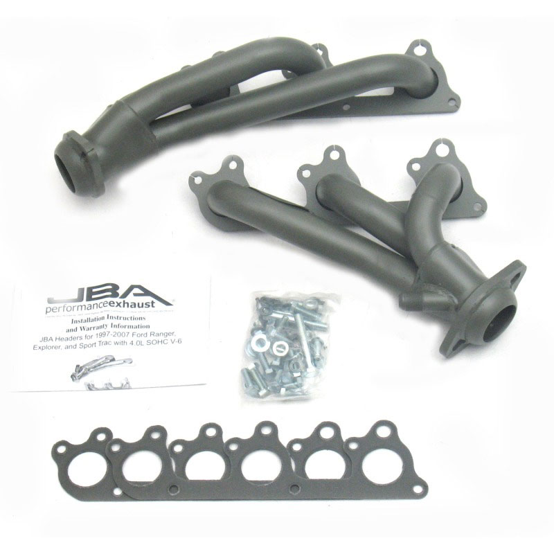 JBA 1674s-1jt | 97-11 Ford Ranger 4.0L OHC w/Driver Side EGR 1-1/2in Primary Ti Ctd Cat4Ward Header; 1997-2011