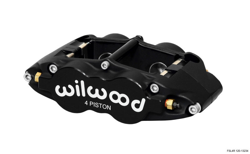 Wilwood 120-13234 | Caliper-Forged Superlite 4R 1.12/1.12in Pistons 0.81in Disc