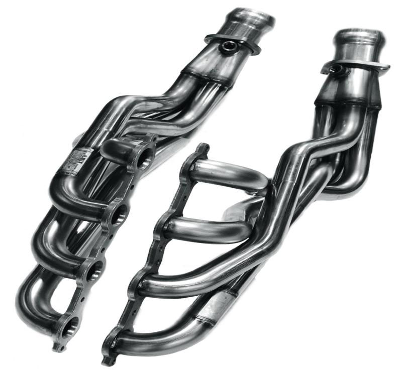 Kooks Headers 2311h430 | Kooks 09-14 Cadillac CTS-V LSA 6.2L 1-7/8in x 3in SS Longtube Headers and Green Catted SS X-Pipe; 2009-2014