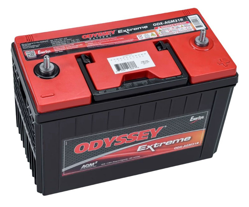 Odyssey Battery odxagm31r | Auto/Truck/Heavy Duty & Commercial Extreme AGM Battery (31R-PC2150S)