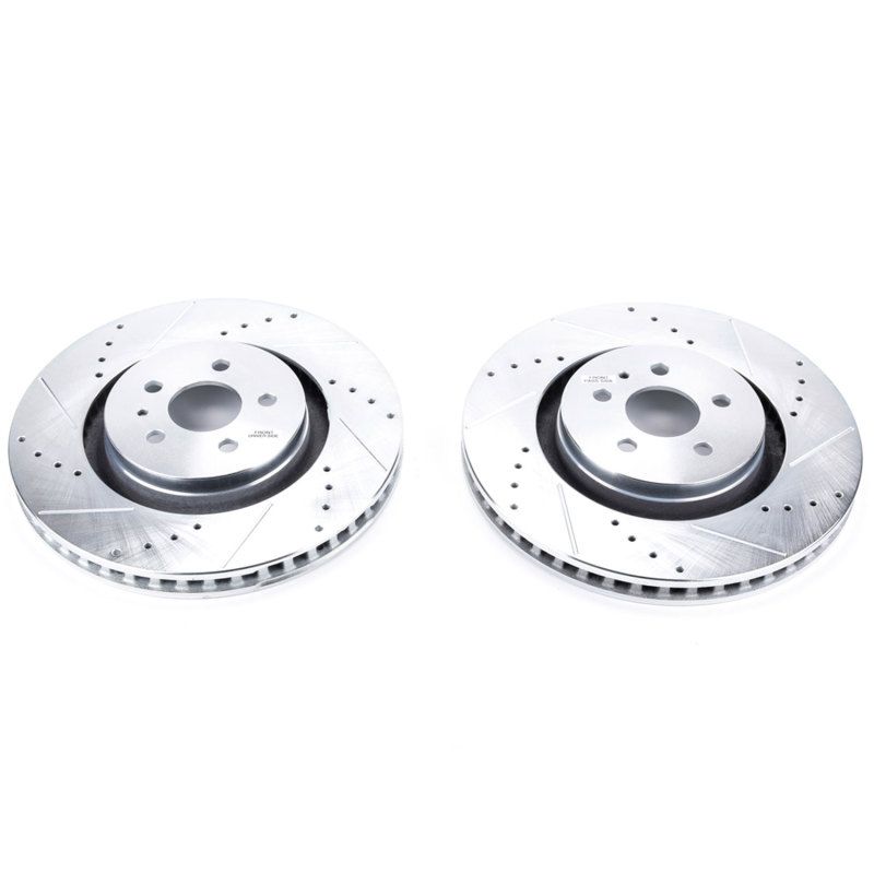 PowerStop ar85201xpr | Power Stop 19-22 Lincoln Nautilus Rear Drilled & Slotted Rotor (Pair)