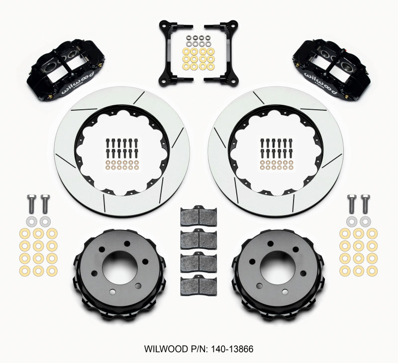 Wilwood 140-13866 | Narrow Superlite 4R RearTruck Kit 14.25in 2012-Up Ford F150 (6 lug); 2012-2021