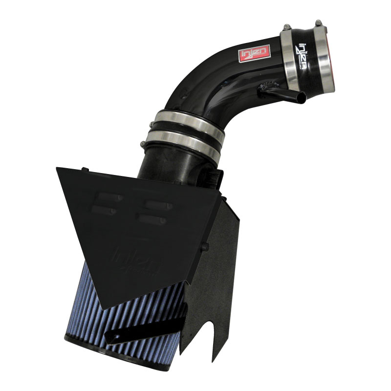 Injen SP1391BLK | Short Ram Intake Hyundai Genesis 3.8L V6 (Coupe only) Tuned Air Intake System w/ MR Tech, Includes Enclosed Air Box,Nano-fiber Dry Filter, Black; 2010-2010