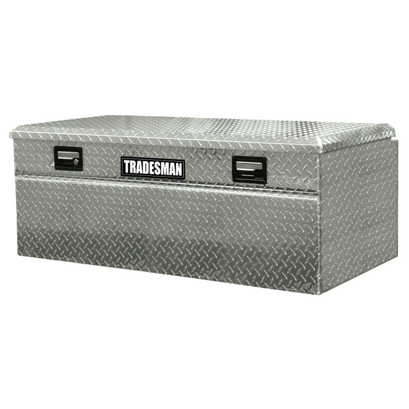 Tradesman 9436wb | Aluminum Flush Mount Truck Tool Box Full/Wide (36in.) - Brite